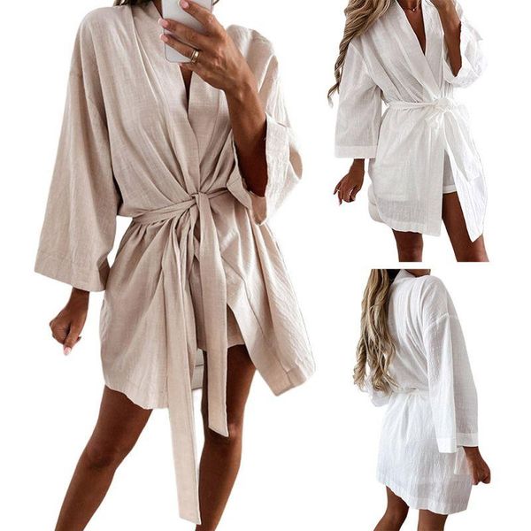 casual dresses explosion style ladies summer solid color loose long-sleeved sling shirt dress, Black;gray
casual dresses explosion style ladies summer solid color loose long-sleeved sling shirt dress, Black;gray