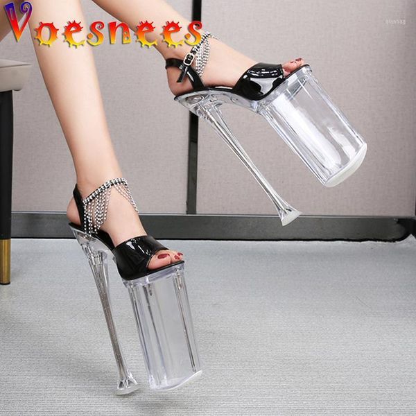 sandals voesnees women shoes summer platform 2021 female thin heels super high 26cm ladies catwalk pole dancing1, Black
sandals voesnees women shoes summer platform 2021 female thin heels super high 26cm ladies catwalk pole dancing1, Black