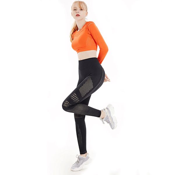 women's pants ins mesh seamless qui drying yoga set high elastic tights naked sports, Black;white
women's pants ins mesh seamless qui drying yoga set high elastic tights naked sports, Black;white