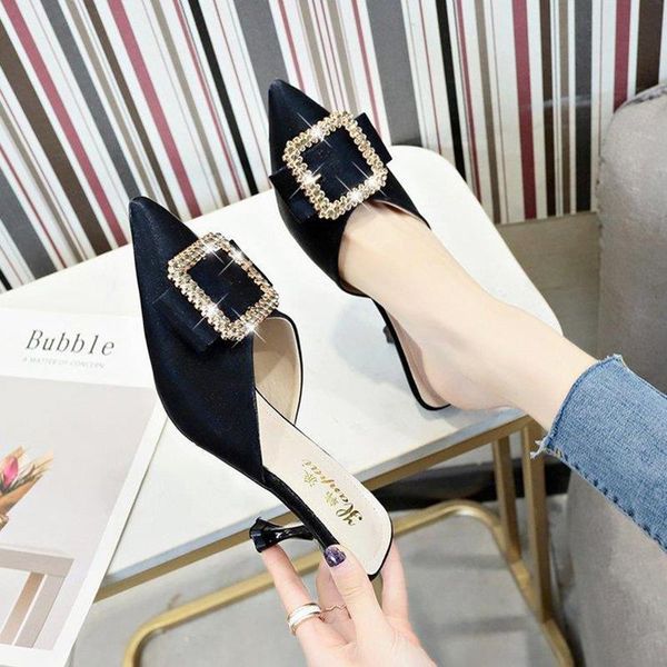 dress shoes women hollow out sandals summer pointed rhinestone high heels party pumps, Black
dress shoes women hollow out sandals summer pointed rhinestone high heels party pumps, Black