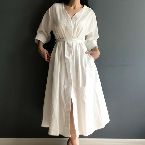 casual dresses spring summer cotton linen elegant ladies pleated long white v neck lace up bow colorfaith 2021 women, Black;gray
casual dresses spring summer cotton linen elegant ladies pleated long white v neck lace up bow colorfaith 2021 women, Black;gray