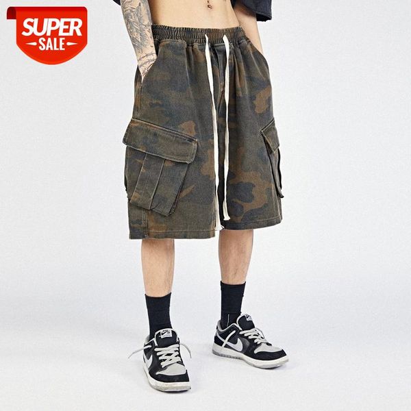camouflage overalls shorts men's street retro hip-hop big pocket casual five-point pants #361v, Black
camouflage overalls shorts men's street retro hip-hop big pocket casual five-point pants #361v, Black