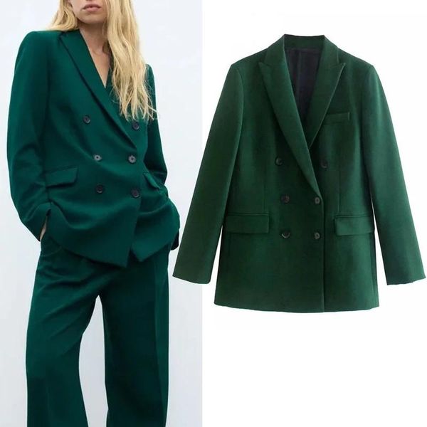 women's suits & blazers women blazer 2021 fashion double-breasted casual green jacket office lady long sleeve elegant chic, White;black
women's suits & blazers women blazer 2021 fashion double-breasted casual green jacket office lady long sleeve elegant chic, White;black