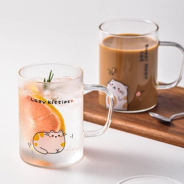 mugs high borosilicate glass creative cartoon mug with lid spoon household transparent water funny novelty cute cat tea cups
mugs high borosilicate glass creative cartoon mug with lid spoon household transparent water funny novelty cute cat tea cups