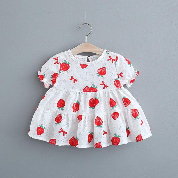 (4 pieces/lot) 2021 arrival strawberry pattern girl's summer dress 021210 dresses, Red;yellow
(4 pieces/lot) 2021 arrival strawberry pattern girl's summer dress 021210 dresses, Red;yellow