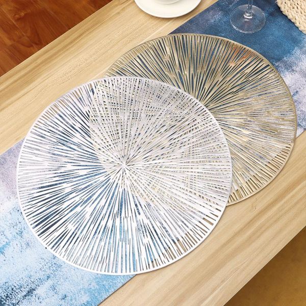 mats & pads pvc hollow table placemats round bronzing firework fashion non-slip heat insulation coffee for home kitchen dining room
mats & pads pvc hollow table placemats round bronzing firework fashion non-slip heat insulation coffee for home kitchen dining room