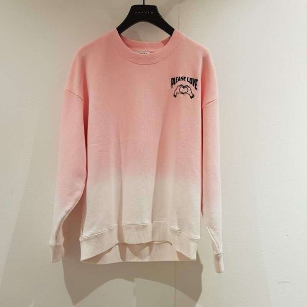 2021 new women's high-end round neck sweatshirt, large embroidered letters, gradient, simple hoodie, leisure series, autumn hoodie buqy, Black
2021 new women's high-end round neck sweatshirt, large embroidered letters, gradient, simple hoodie, leisure series, autumn hoodie buqy, Black
