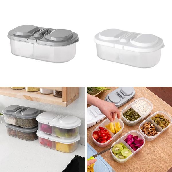 storage bottles & jars 2 grids kitchen box sealing food container preservation plastic refrigerator keep fresh multigrain pot
storage bottles & jars 2 grids kitchen box sealing food container preservation plastic refrigerator keep fresh multigrain pot