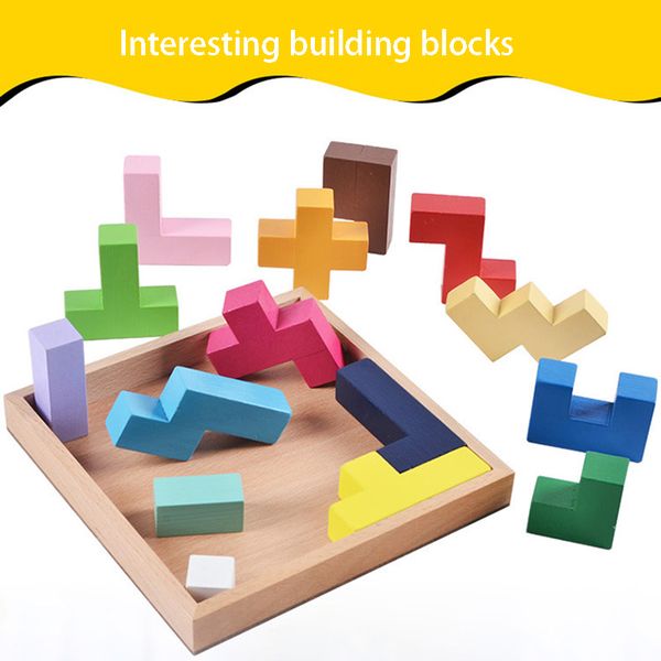 2021 New Wooden Color Puzzles Kids Stacking Toys Toddler 3D Puzzles DIY Puzzles Kids Interactive Toys for Boys and Girls
2021 New Wooden Color Puzzles Kids Stacking Toys Toddler 3D Puzzles DIY Puzzles Kids Interactive Toys for Boys and Girls