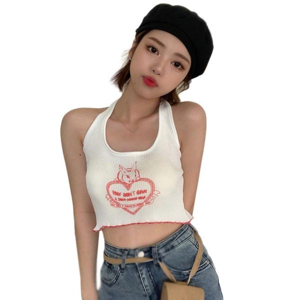 women's tanks & camis summer korean style net red cute cartoon tank printing strap design shoulderless vest, White
women's tanks & camis summer korean style net red cute cartoon tank printing strap design shoulderless vest, White