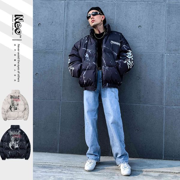 wide winter men's bear ins loose bread cloth cotton padded et thickened warm brand, Black
wide winter men's bear ins loose bread cloth cotton padded et thickened warm brand, Black