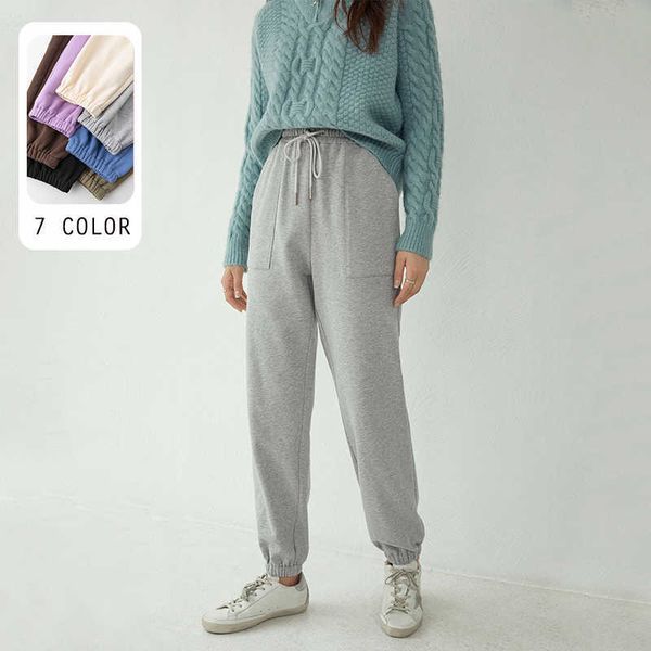 fansilanen multicolor high waist sweatpants women casual streetwear black harem pants autumn winter drawstring loose trousers 210607, Black;white
fansilanen multicolor high waist sweatpants women casual streetwear black harem pants autumn winter drawstring loose trousers 210607, Black;white