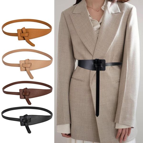 knot pu leather belts for women soft knotted strap belt long dress accessories lady waistbands 2021 ladies designer, Black;brown
knot pu leather belts for women soft knotted strap belt long dress accessories lady waistbands 2021 ladies designer, Black;brown