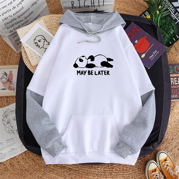 women's hoodies & sweatshirts panda down print sweatshirt casual splicing oversized hooded autumn harajuku loose women ropa mujer, Black
women's hoodies & sweatshirts panda down print sweatshirt casual splicing oversized hooded autumn harajuku loose women ropa mujer, Black