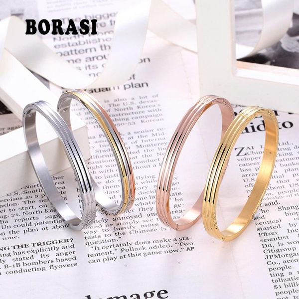 women charm bracelet stainless steel rose gold color unique three sides round bracelets & bangles wedding brand jewelry bangle, Black
women charm bracelet stainless steel rose gold color unique three sides round bracelets & bangles wedding brand jewelry bangle, Black