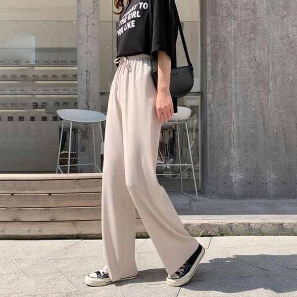 women's pants & capris women wide leg lace up straight sweet elastic high waist female trousers drawstring preppy casual bottoms sweatp, Black;white
women's pants & capris women wide leg lace up straight sweet elastic high waist female trousers drawstring preppy casual bottoms sweatp, Black;white