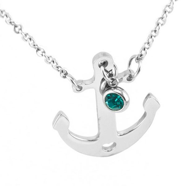 simsimi heart in anchor birth stones charm choker women necklace jewelry gift rolo chain stainless steel pulseras mujer pendant necklaces, Silver
simsimi heart in anchor birth stones charm choker women necklace jewelry gift rolo chain stainless steel pulseras mujer pendant necklaces, Silver