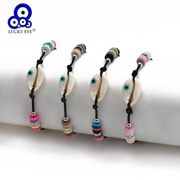 lucky eye shell turkish evil charm bracelet braided black rope chain adjustable for women girls men jewelry nb317 bracelets, Golden;silver
lucky eye shell turkish evil charm bracelet braided black rope chain adjustable for women girls men jewelry nb317 bracelets, Golden;silver