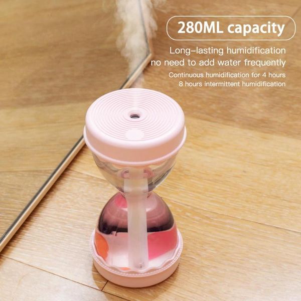 humidifiers 4 colors style hourglass colorful air humidifier light usb car creative gift for home tools
humidifiers 4 colors style hourglass colorful air humidifier light usb car creative gift for home tools