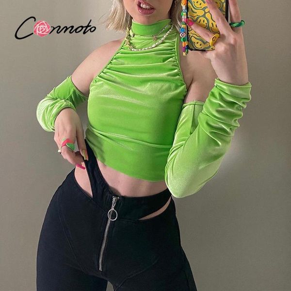 women's tanks & camis conmoto green velvet bare shoulder crop women autumn winter pleated y2k style tee female fashion 2021, White
women's tanks & camis conmoto green velvet bare shoulder crop women autumn winter pleated y2k style tee female fashion 2021, White