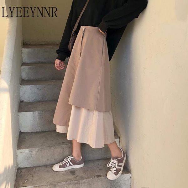 skirts lyeeynnr korean patchwork irregular women causal high waist hit color mujer faldas 2021 spring elegant femme skirt ac455, Black
skirts lyeeynnr korean patchwork irregular women causal high waist hit color mujer faldas 2021 spring elegant femme skirt ac455, Black