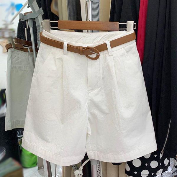 women's shorts oversized casual summer 2021 fashion wide-leg fifth pants short women, White;black
women's shorts oversized casual summer 2021 fashion wide-leg fifth pants short women, White;black