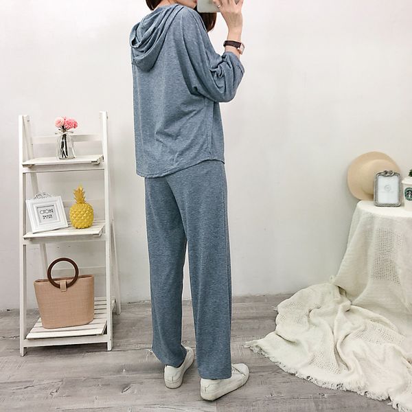 women's sleepwear pijama mujer spring autumn two-piece set pajamas women loose large size hooded casual sleepwear clothes home wear spo, Black;red
women's sleepwear pijama mujer spring autumn two-piece set pajamas women loose large size hooded casual sleepwear clothes home wear spo, Black;red