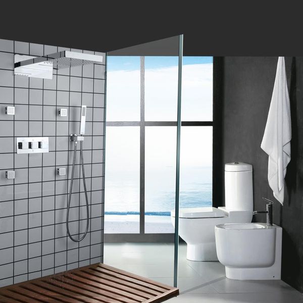 bathroom shower sets chrome polished brass valve and cold faucets waterfall rainfall handheld
bathroom shower sets chrome polished brass valve and cold faucets waterfall rainfall handheld