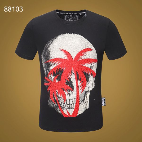 22ss new phillip plain men designer pp skull diamond t shirt short sleeve dollar brown bear brand tee o-neck skulls tshirt tees p8875, White;black
22ss new phillip plain men designer pp skull diamond t shirt short sleeve dollar brown bear brand tee o-neck skulls tshirt tees p8875, White;black