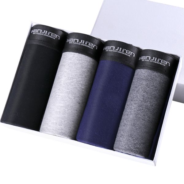 4pcs/lot boxer shorts men cotton underwear boxer shorts mens panties male underpants calzoncillos hombre long breathable -4xl, Black;white
4pcs/lot boxer shorts men cotton underwear boxer shorts mens panties male underpants calzoncillos hombre long breathable -4xl, Black;white