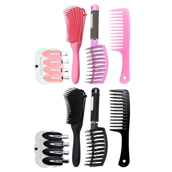 hair brushes styling comb set 7 pcs include 3 combs and 4 hairpins suitable for men women professional salon clips, Silver
hair brushes styling comb set 7 pcs include 3 combs and 4 hairpins suitable for men women professional salon clips, Silver