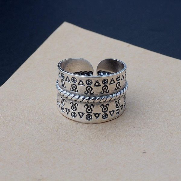 cluster rings product 999 fine silver thailand handmade ring national wind fashion exaggerated opens the mouth to quit, Golden;silver
cluster rings product 999 fine silver thailand handmade ring national wind fashion exaggerated opens the mouth to quit, Golden;silver