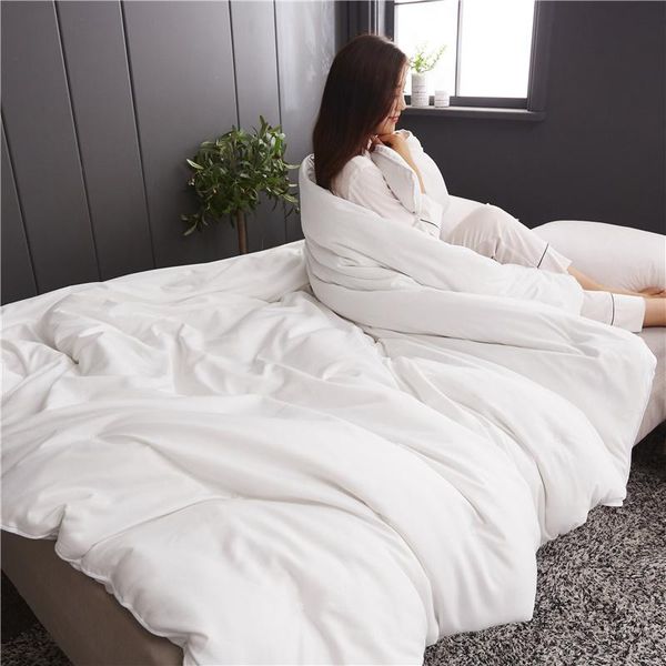 winter chinese 100% mulberry silk quilt solid color insert filling handmade four seasons cotton comforter blankets duvet comforters & sets
winter chinese 100% mulberry silk quilt solid color insert filling handmade four seasons cotton comforter blankets duvet comforters & sets