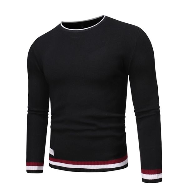 de algodn alta calidad marca para hombre manga larga jerseys cuello redondo punto casual ropa 210809, White;black
de algodn alta calidad marca para hombre manga larga jerseys cuello redondo punto casual ropa 210809, White;black