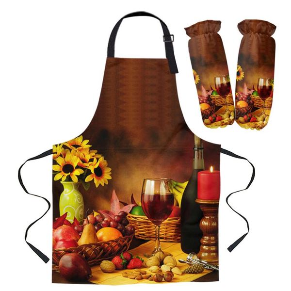 aprons vintage country style fruit food wine kitchen apron baking accessories sleeveless for men women home cleaning tools
aprons vintage country style fruit food wine kitchen apron baking accessories sleeveless for men women home cleaning tools