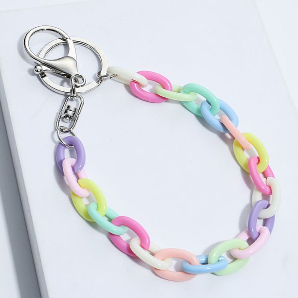 new acrylic keychain colorful handmade key ring lucky unicorn key chains special gifts for women girl gifts jewelry key holder, Silver
new acrylic keychain colorful handmade key ring lucky unicorn key chains special gifts for women girl gifts jewelry key holder, Silver