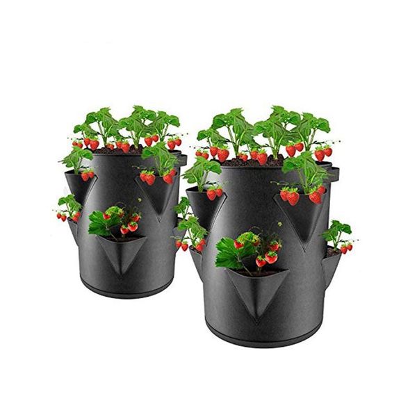 10 gallon pe strawberry planter grow bags potato pot gardening pots home jardin flower veg tomato planting tools container planters &
10 gallon pe strawberry planter grow bags potato pot gardening pots home jardin flower veg tomato planting tools container planters &