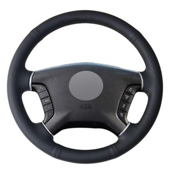 steering wheel covers black pu faux leather diy hand-stitched car cover for mitsubishi pajero 2007-2014 galant 2008-2012
steering wheel covers black pu faux leather diy hand-stitched car cover for mitsubishi pajero 2007-2014 galant 2008-2012