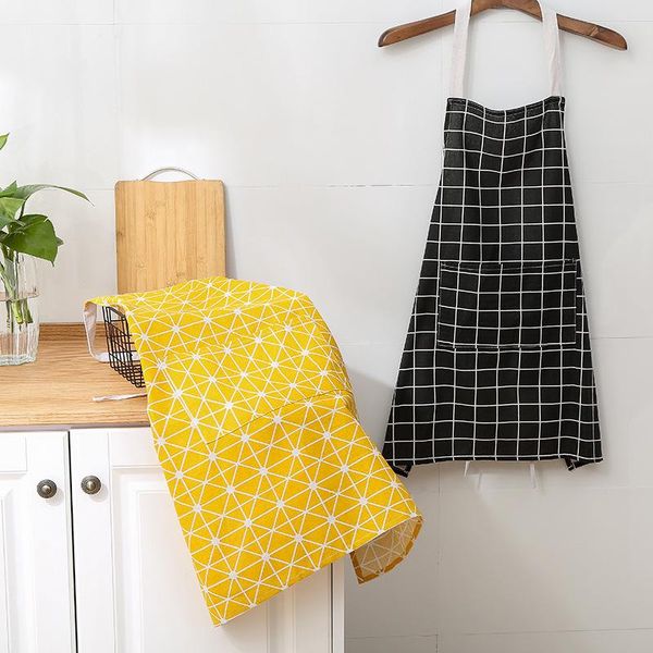 aprons korean fashion apron female kitchen cooking overalls cotton linen waist anti-fouling oil-proof striped plaid
aprons korean fashion apron female kitchen cooking overalls cotton linen waist anti-fouling oil-proof striped plaid