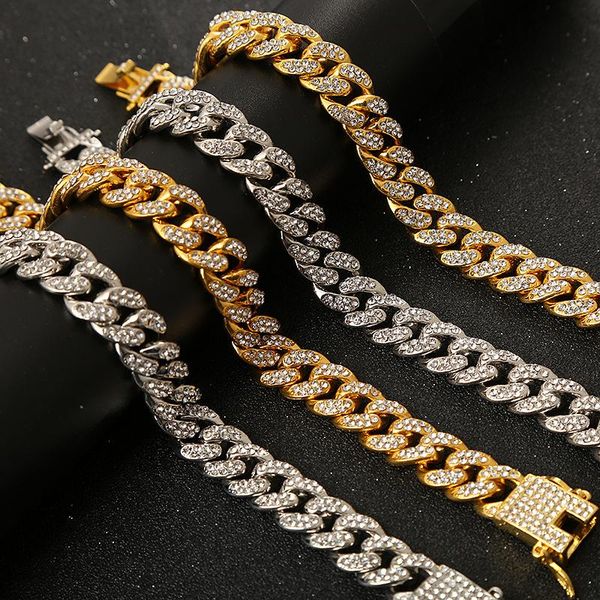 link, chain european and american fashion men's bracelets, hip hop cuban gold bracelets, Black
link, chain european and american fashion men's bracelets, hip hop cuban gold bracelets, Black