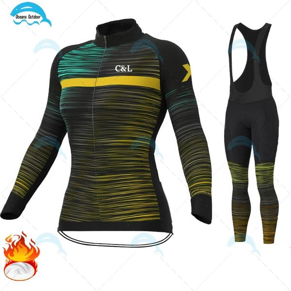 racing sets women cycling clothing long sleeve warm clothes road mountain bike female suit galopy training girl wear maillot, Black;blue
racing sets women cycling clothing long sleeve warm clothes road mountain bike female suit galopy training girl wear maillot, Black;blue