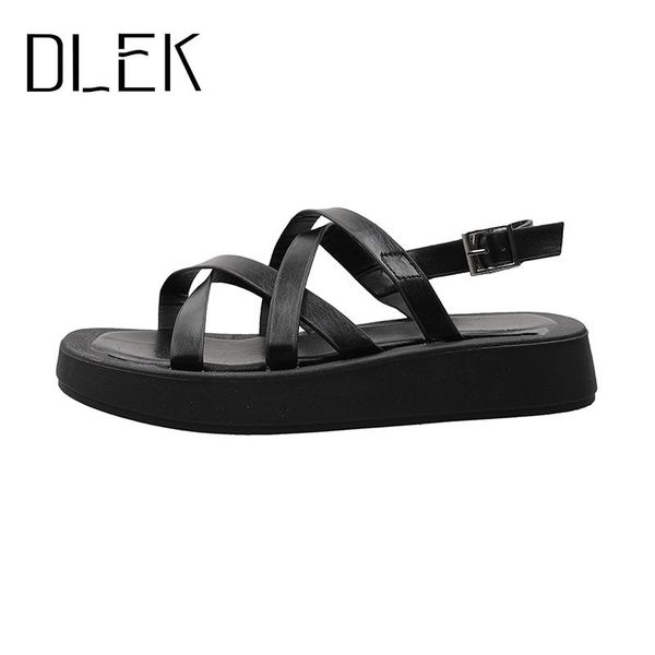 dress shoes dlek women slippers summer platform cool cross-strap punk casual wedges flip flops without heels, Black
dress shoes dlek women slippers summer platform cool cross-strap punk casual wedges flip flops without heels, Black