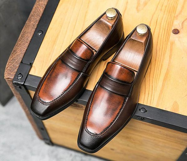 trend 2021 men pointed retro brown oxford slip-on shoes male dress wedding prom homecoming zapatillas hombre footware, Black
trend 2021 men pointed retro brown oxford slip-on shoes male dress wedding prom homecoming zapatillas hombre footware, Black