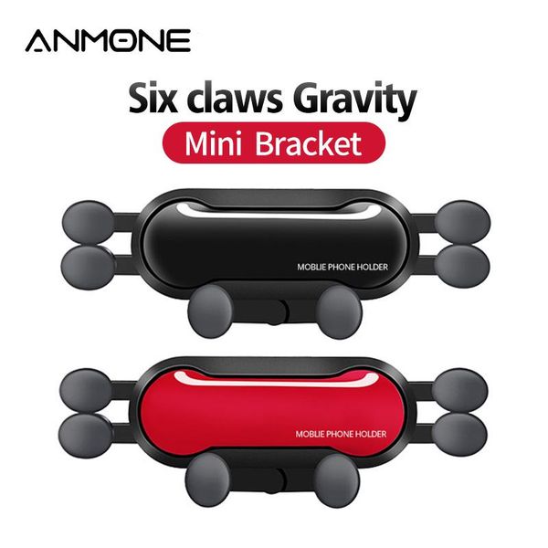 universal 6 points solid fold car phone holder gravity for in air vent clip mount smartphone stand cell mounts & holders
universal 6 points solid fold car phone holder gravity for in air vent clip mount smartphone stand cell mounts & holders