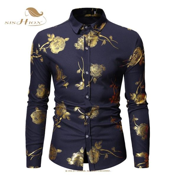 men's casual shirts sishion 2021 autumn men shirt vd2454 long sleeves rose bronzing camisa social masculina manga longa for, White;black
men's casual shirts sishion 2021 autumn men shirt vd2454 long sleeves rose bronzing camisa social masculina manga longa for, White;black