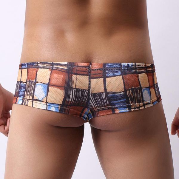 underpants underwear men's lingerie low rise boxers comfortable breathable bikini pouch soft male panties, Black;white
underpants underwear men's lingerie low rise boxers comfortable breathable bikini pouch soft male panties, Black;white