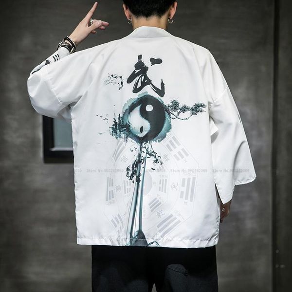 ethnic clothing men japanese fashion kimono haori cardigan harajuku streetwear cloak retro chinese style dragon printed hanfu coats casual t, Red
ethnic clothing men japanese fashion kimono haori cardigan harajuku streetwear cloak retro chinese style dragon printed hanfu coats casual t, Red