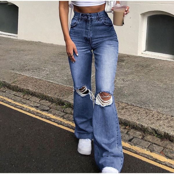 ripped high waist denim vintage wide leg pants y2k baggy jeans for women flare senim trousers streetwear 2021, Blue
ripped high waist denim vintage wide leg pants y2k baggy jeans for women flare senim trousers streetwear 2021, Blue