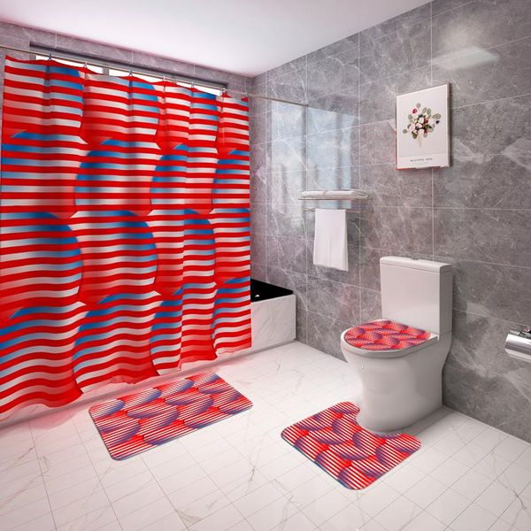 simply style aabstract printed bath mat set with showercurtain polyester waterproof bathroom carpet rugs toilet mats
simply style aabstract printed bath mat set with showercurtain polyester waterproof bathroom carpet rugs toilet mats
