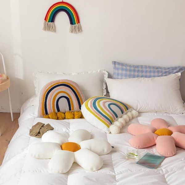 cushion/decorative pillow lovely cute soft rainbow shaped home cushion vivid plush stuffed toy sofa throw po background props 2021
cushion/decorative pillow lovely cute soft rainbow shaped home cushion vivid plush stuffed toy sofa throw po background props 2021